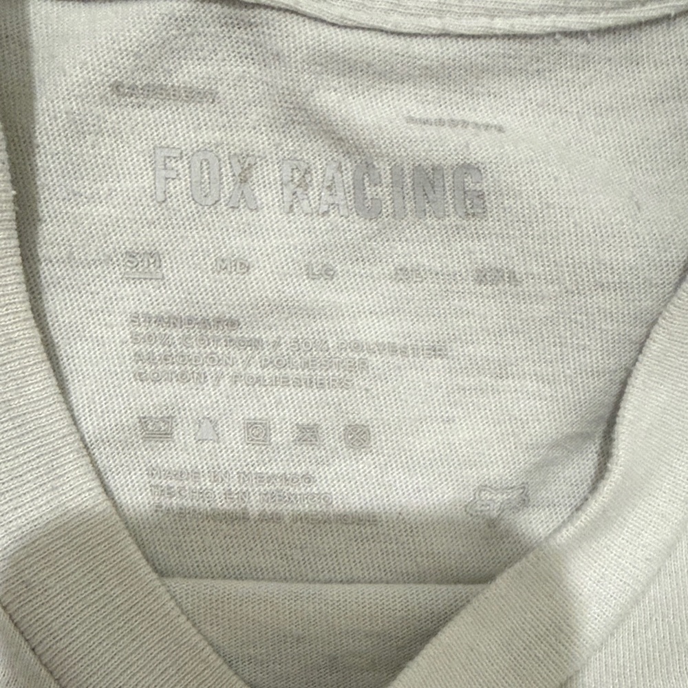 Fox Racing White T-Shirts - Picture 4 of 4